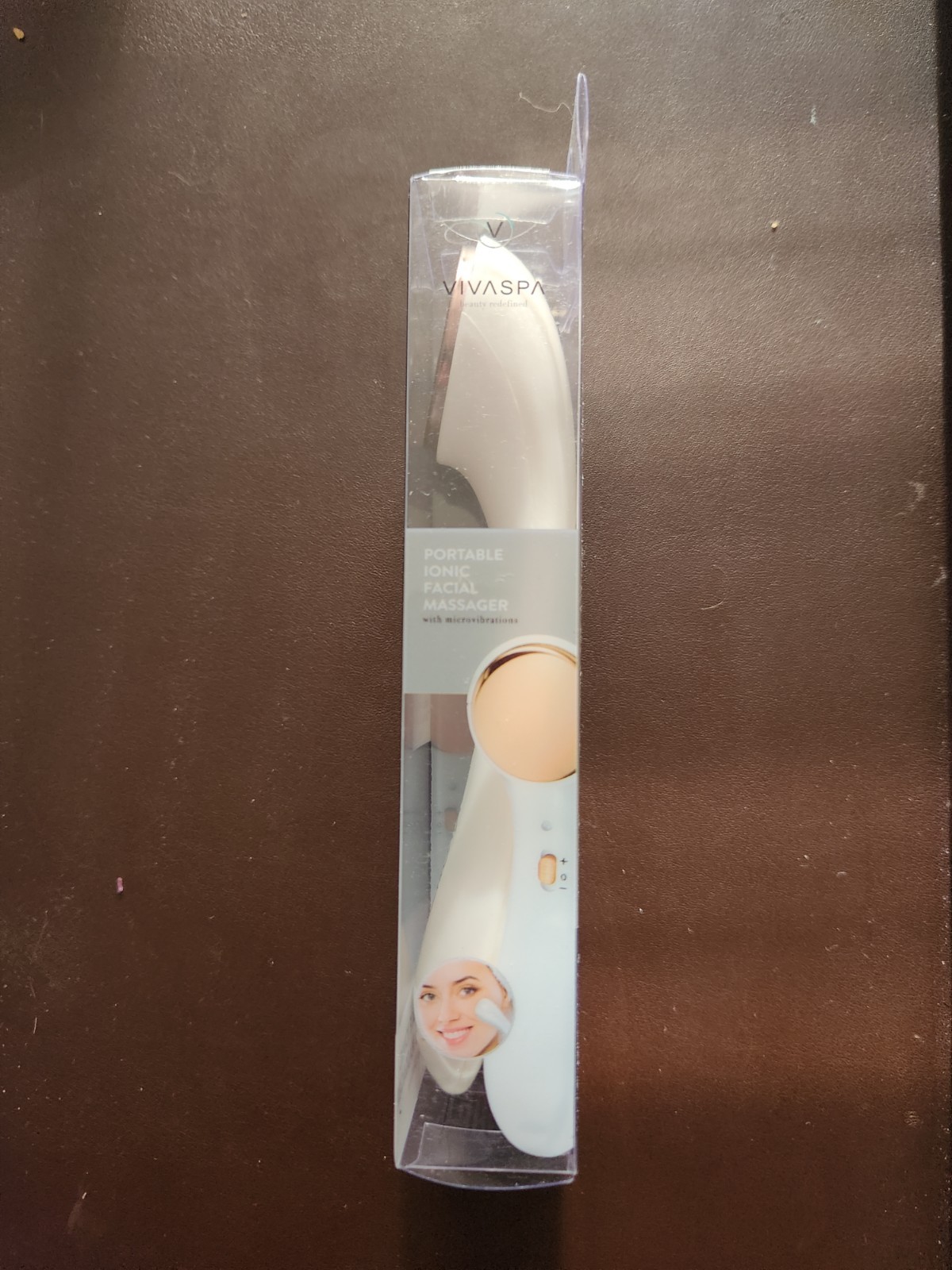 Vivitar Portable Ionic Facial Massager Microvibrations Technology- NEW!