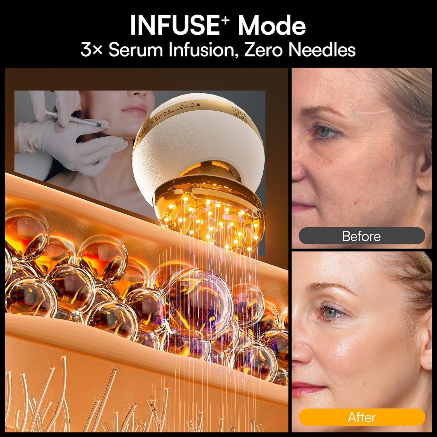 Elevate Your Beauty Routine: SPHERA 8-in-1 Microcurrent Device with Red Light