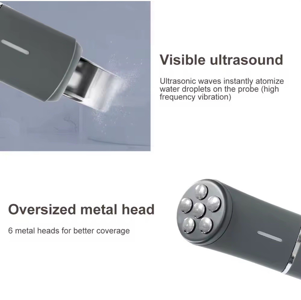 3-in-1 Facial Microcurrent Beauty Device Set – Ultrasonic, EMS, RF & Massage