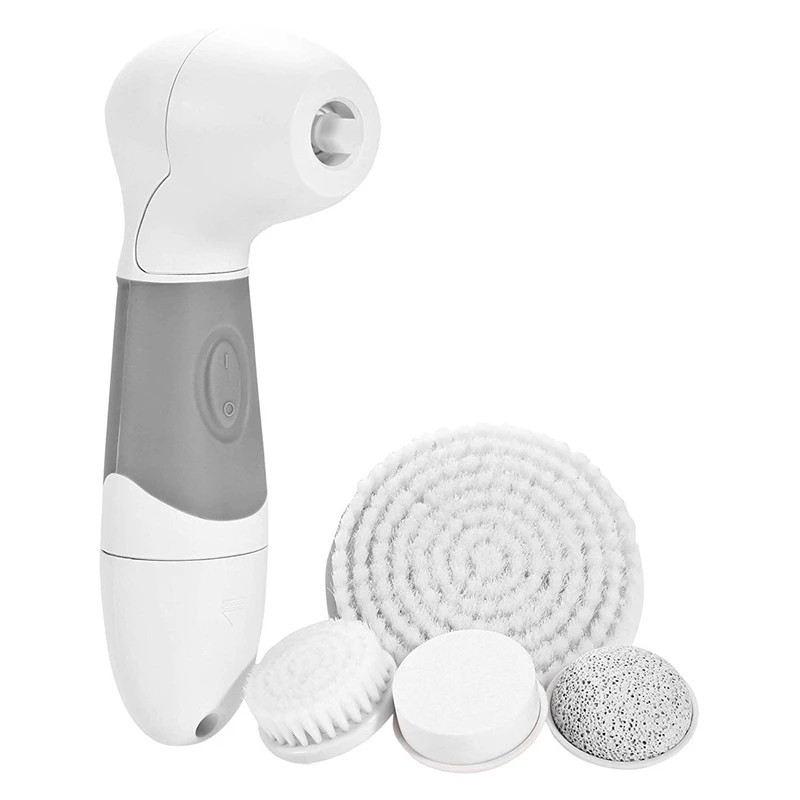 Waterproof Blackhead Remover, 4-in-1 Portable Multi-functional Facial Brush Clea