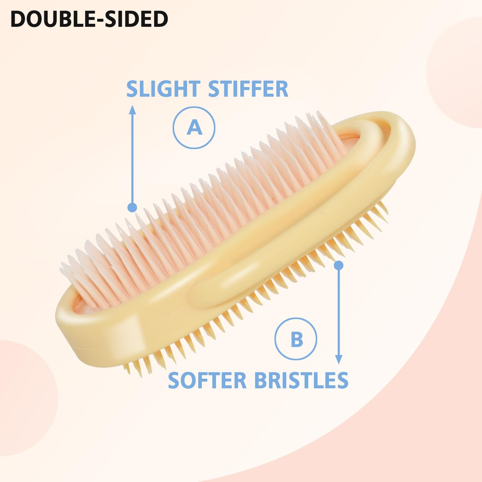 Dual-Sided Face Scrubber,Gentle Getting Pores Cleaned and Honey Pomelo Orange