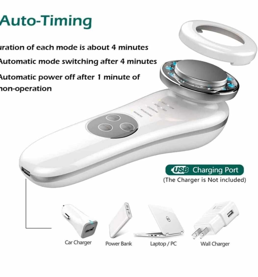 Facial Massager Cleansing Optical Rejuvenation Device ES-1022