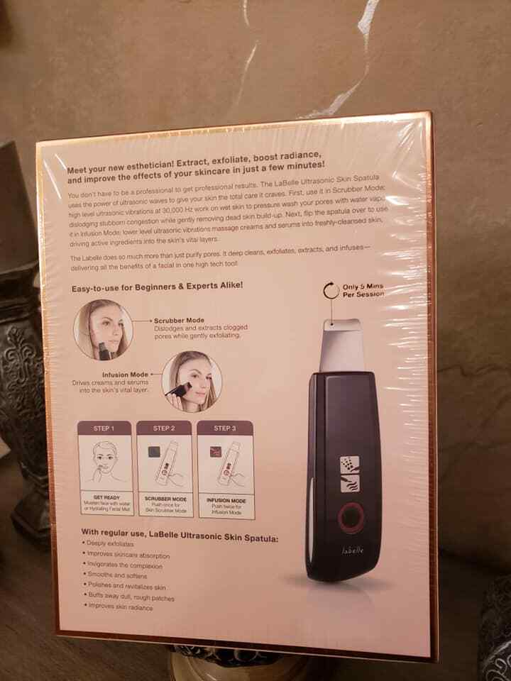 Labelle by Trophy Skin Ultrasonic Skin Spatula NIB!