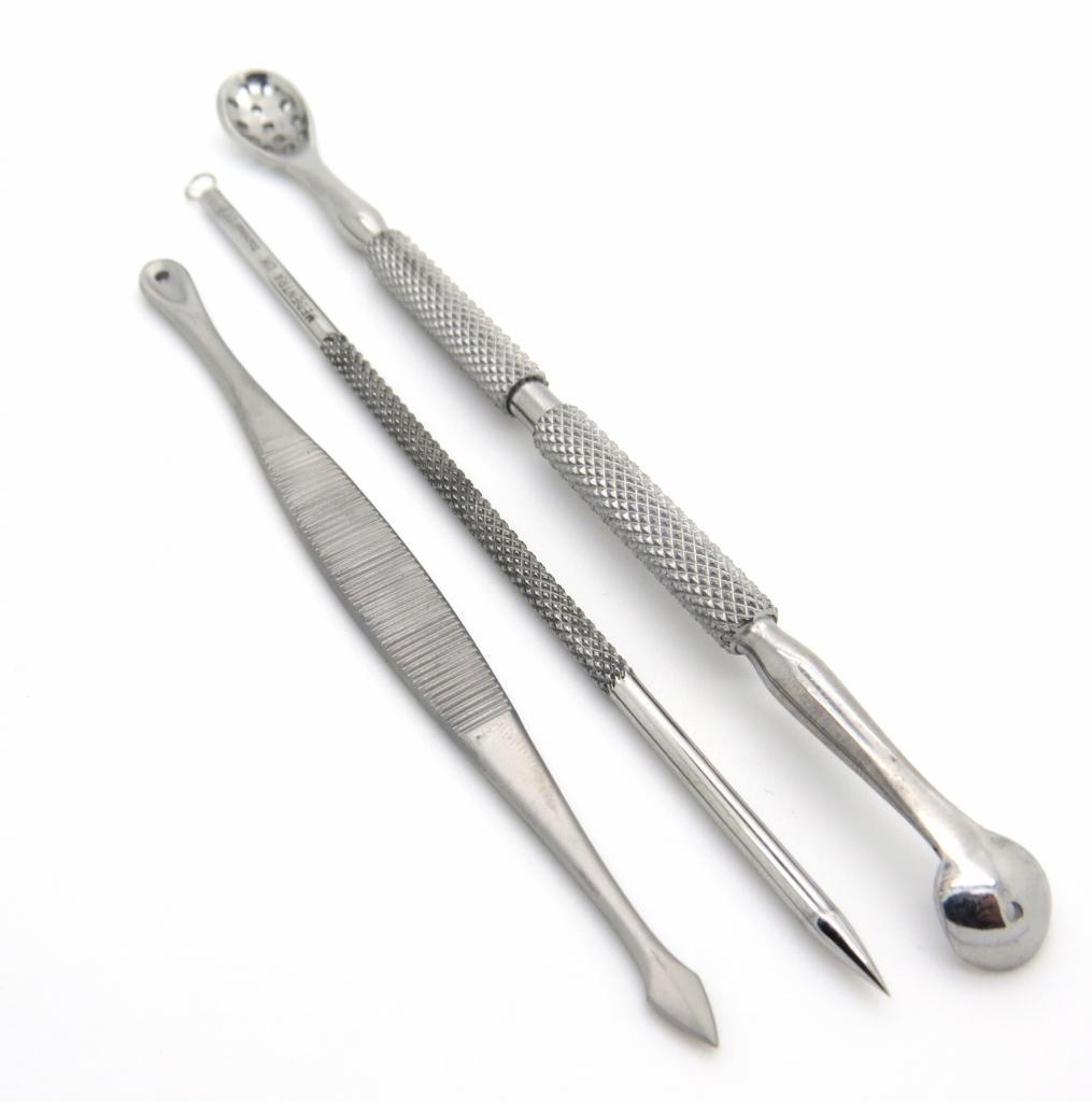 Blackhead Remover Acne Comedone Extractor Pimple Remover Skin care Set of 3