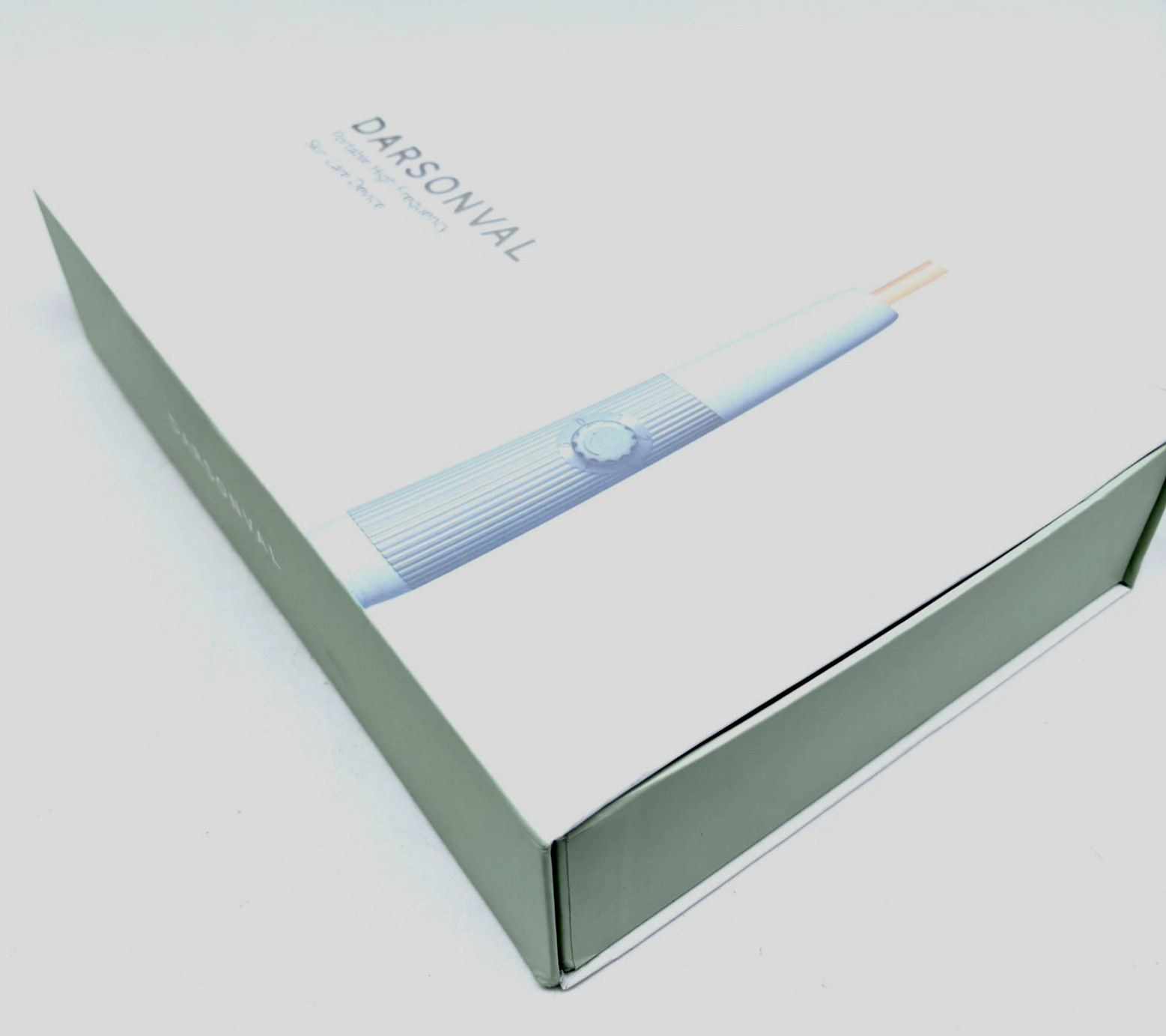 Darsonval Portable High Frequency Skin Care Device White Brand New