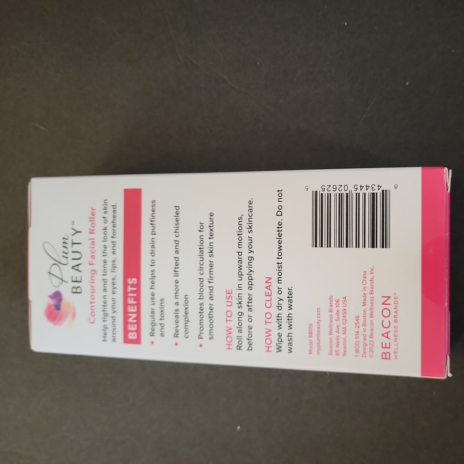 Plum Beauty Contouring Facial Roller (New)