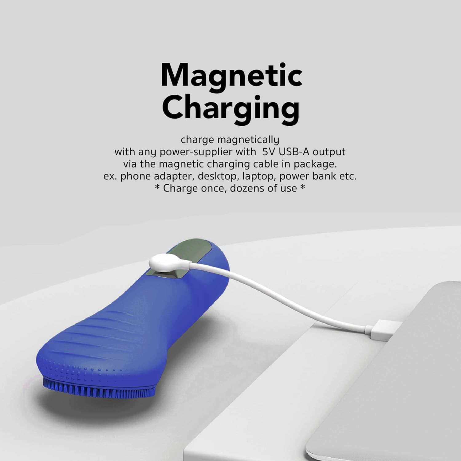 CLIE Facial Cleansing Brush, Waterproof and Rechargeable Face Scrub Brush for Me