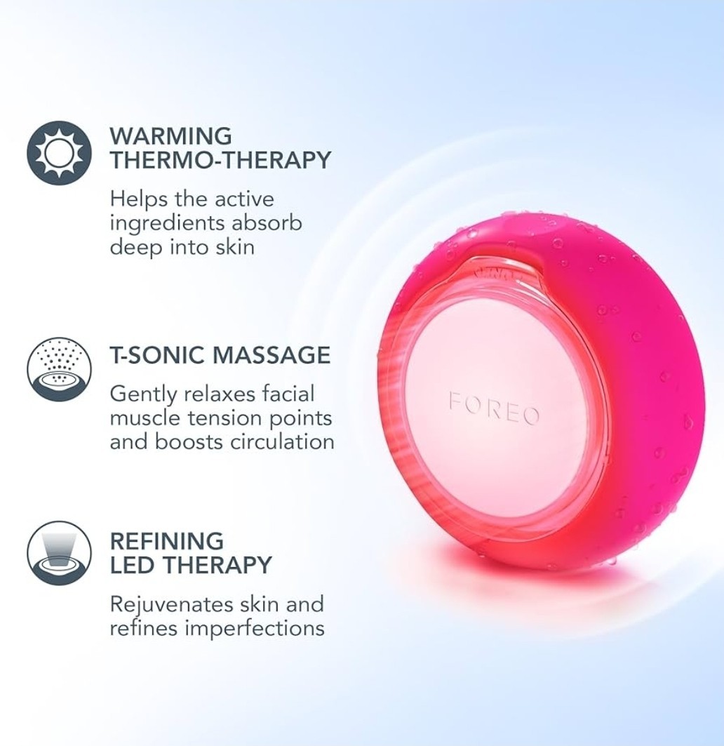 FOREO UFO 3 LED 4-in-1 Face Mask Skincare Device – Face Moisturiser – Full spect
