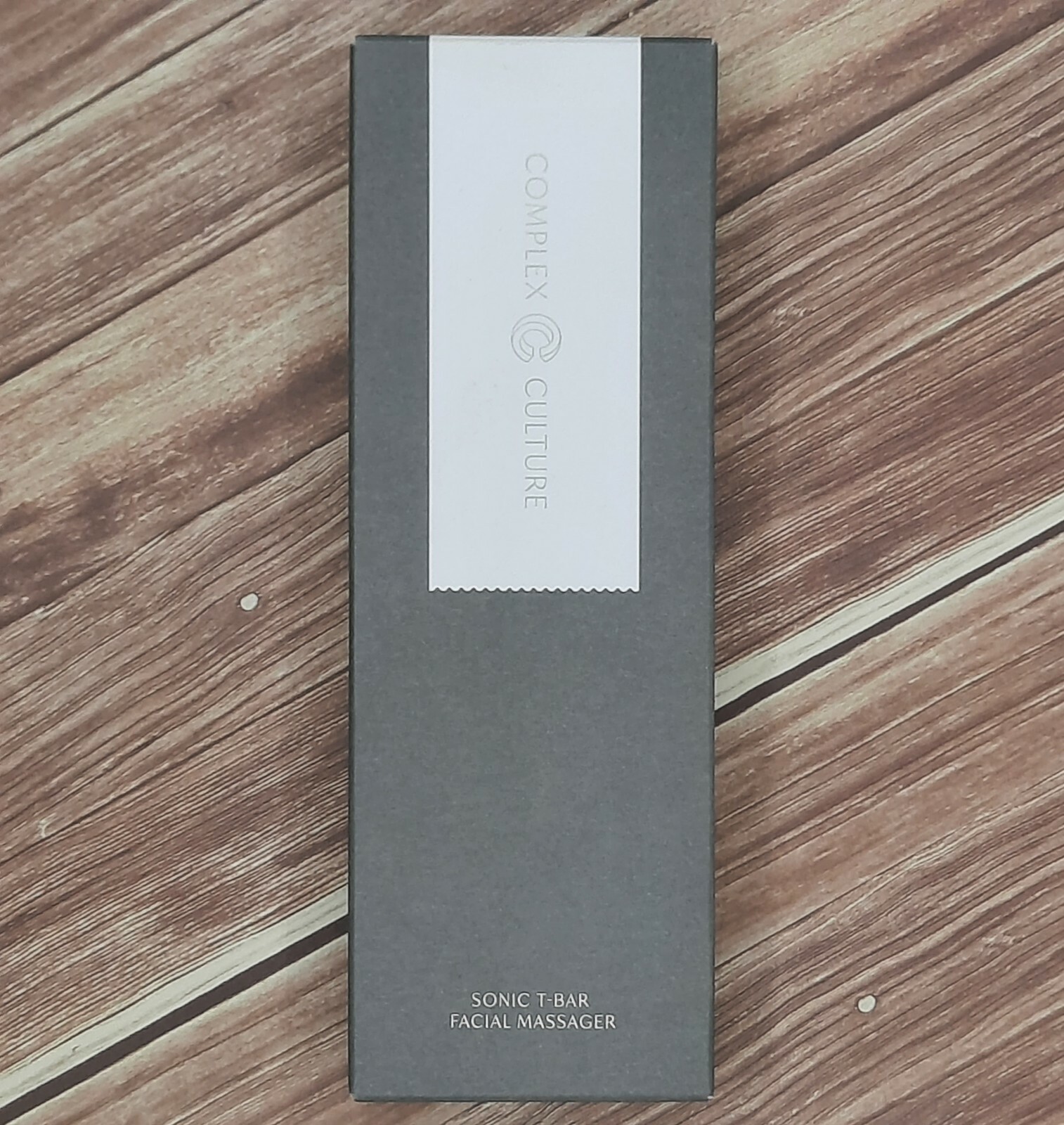 complex culture sonic t-bar facial Massager,