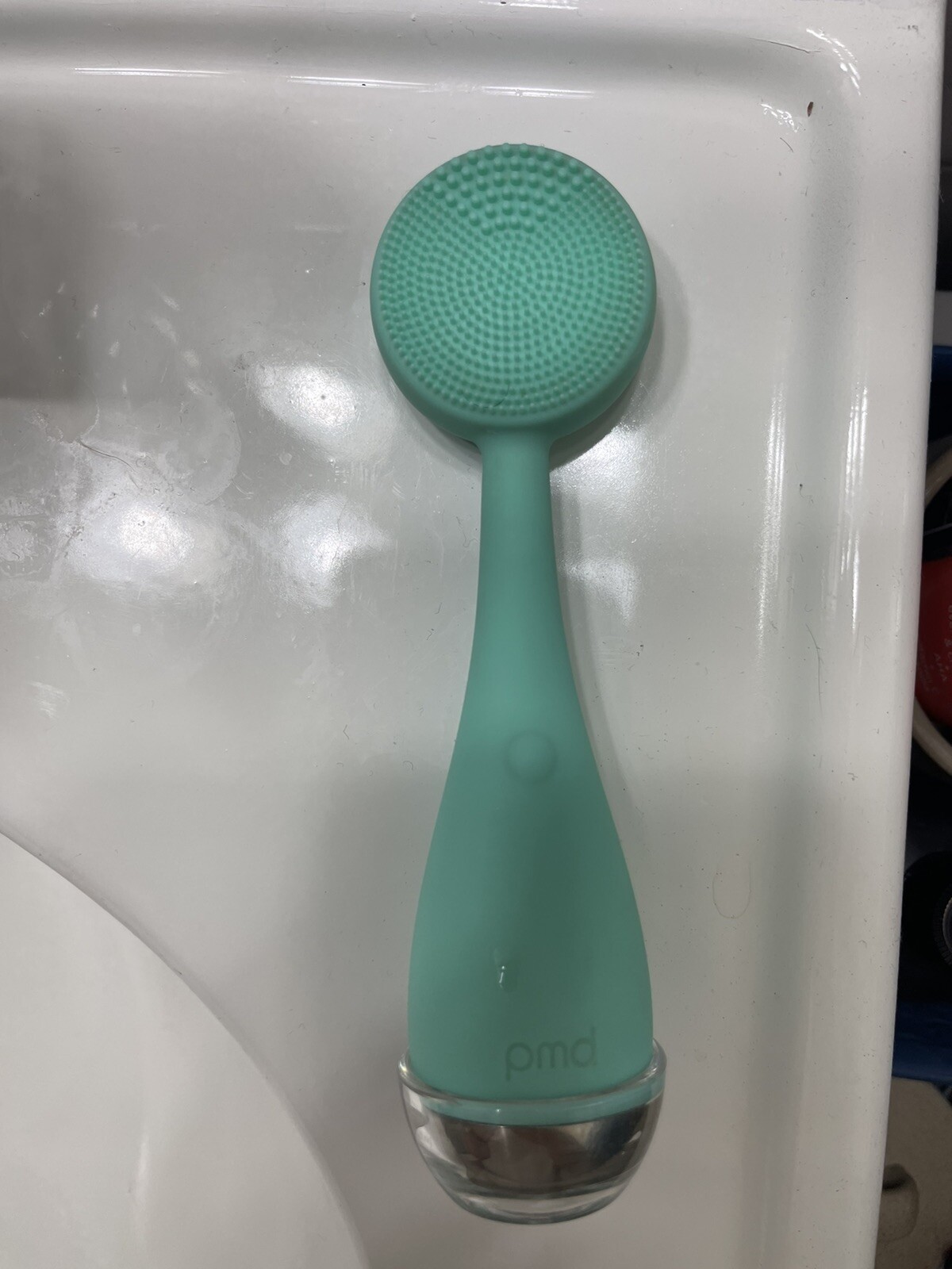 PMD Clean Beauty Smart Facial Cleansing Device Teal Silicone – 4001TEA