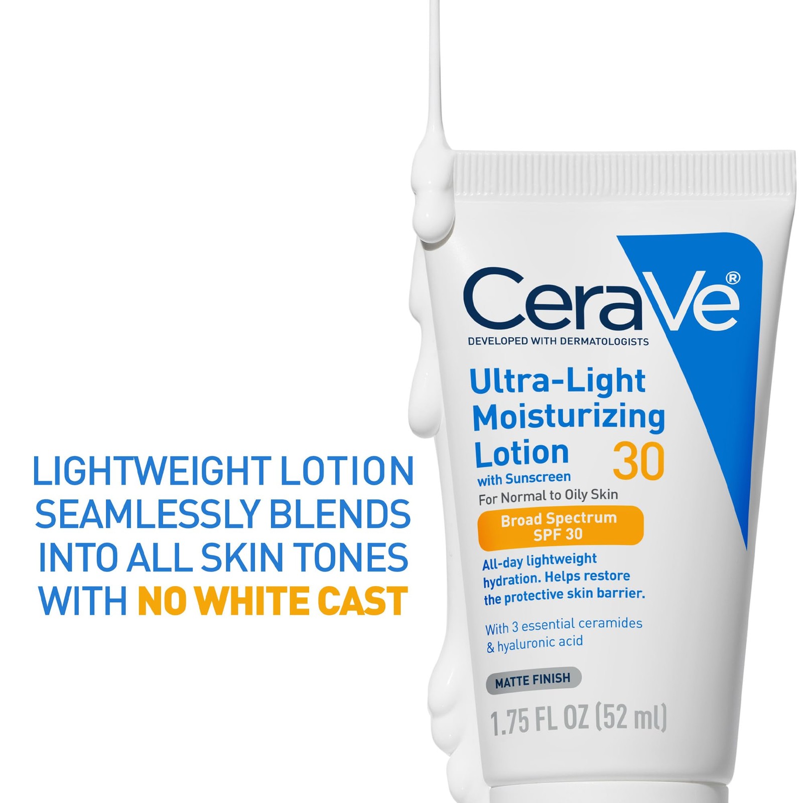 CeraVe Ultra-Light Moisturizing Lotion With SPF 1.75 Fl Oz (Pack of 1), Basic
