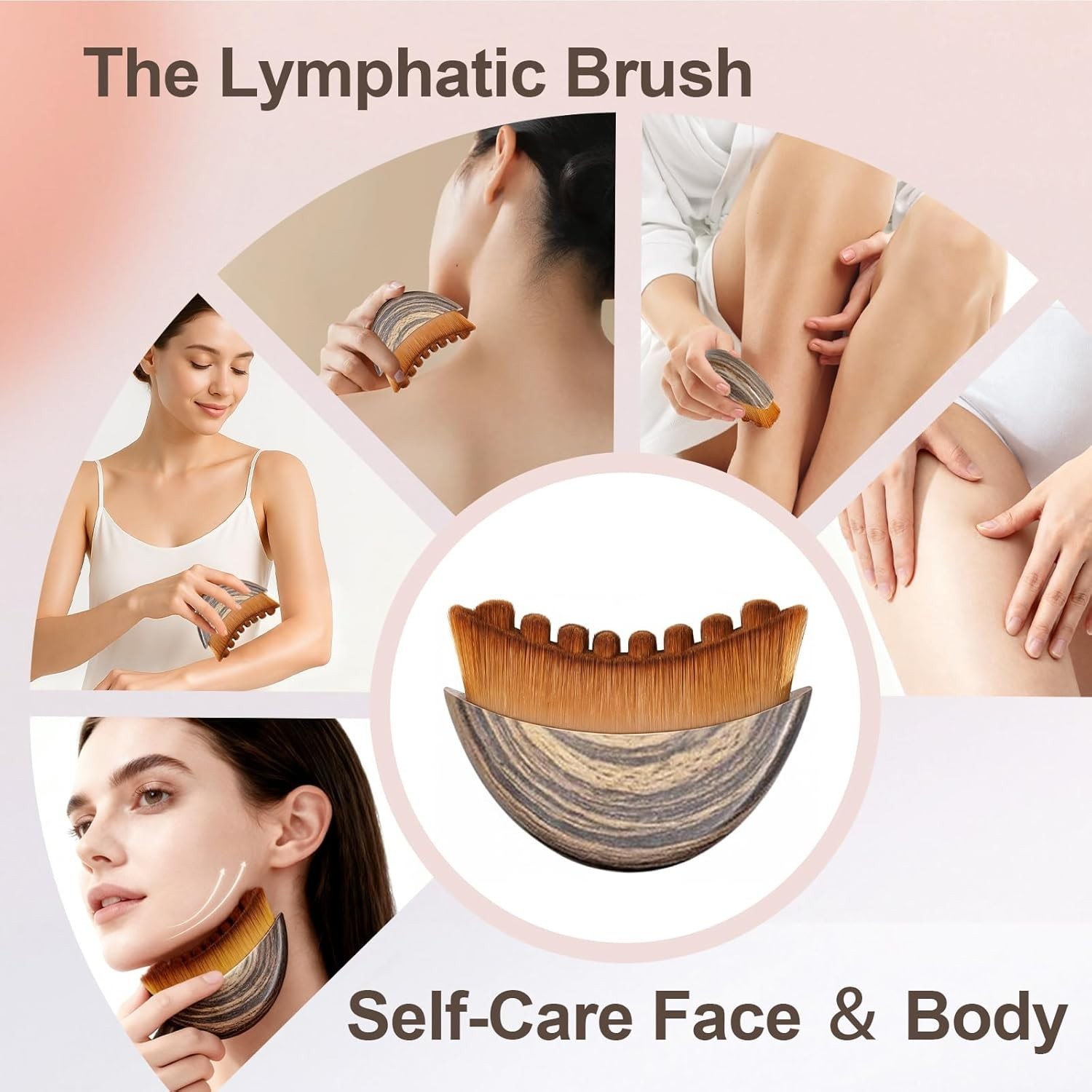 10PCS Lymphatic Contour Face Brush & Gua Sha Massager – Teacher Appreciation