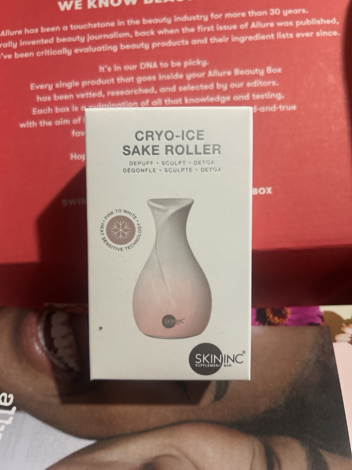 Skin Inc Cryo-Ice Sake Roller Sealed NIB