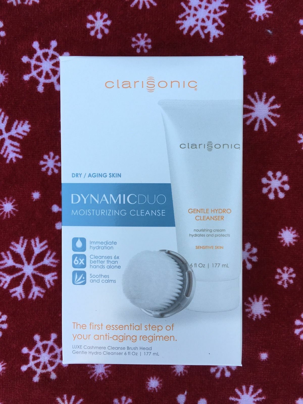 Clarisonic Dynamic Duo Moisturizing Hydro Cleanser & Cashmere Brush Head NIB ❤