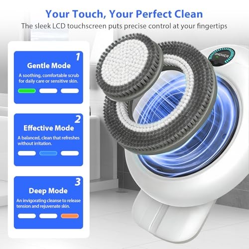 Electric Back Scrubber Wall Mounted IPX7