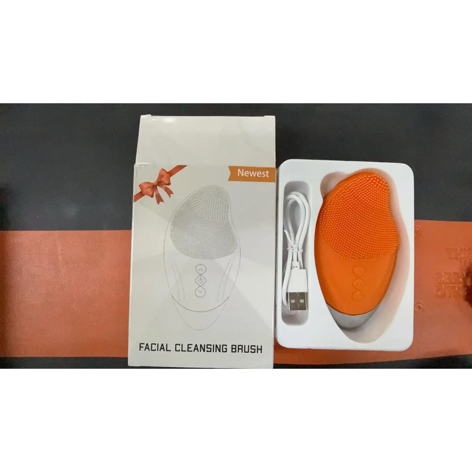 Upgraded Electric Facial Cleansing Brush, Eye Temperature Massage
