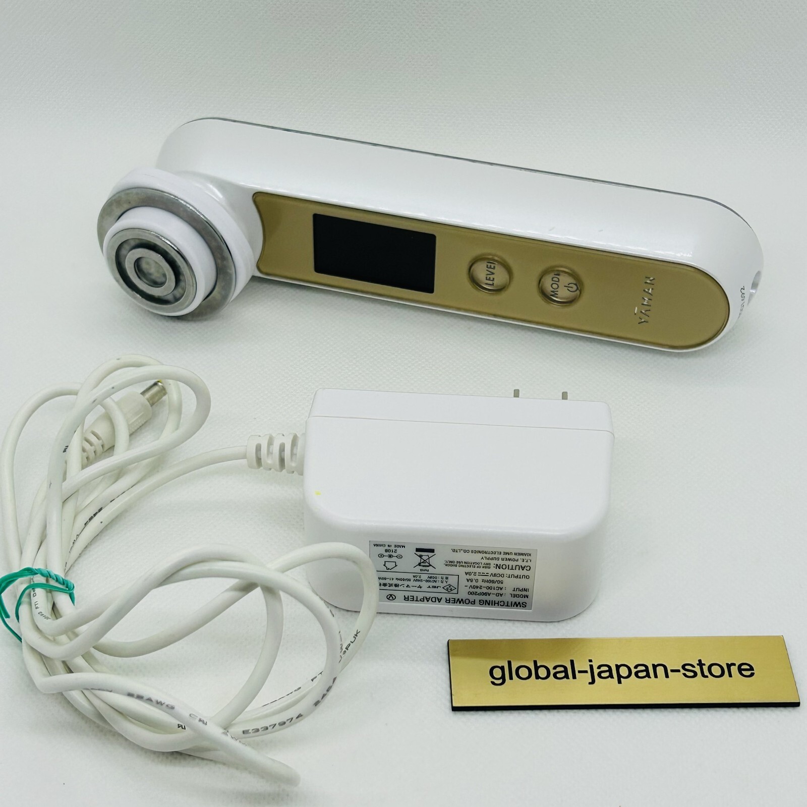YA-MAN HRF-20N Facial Equipment RF Radio Wave Beaute Photo PLUSEX Champagne Gold