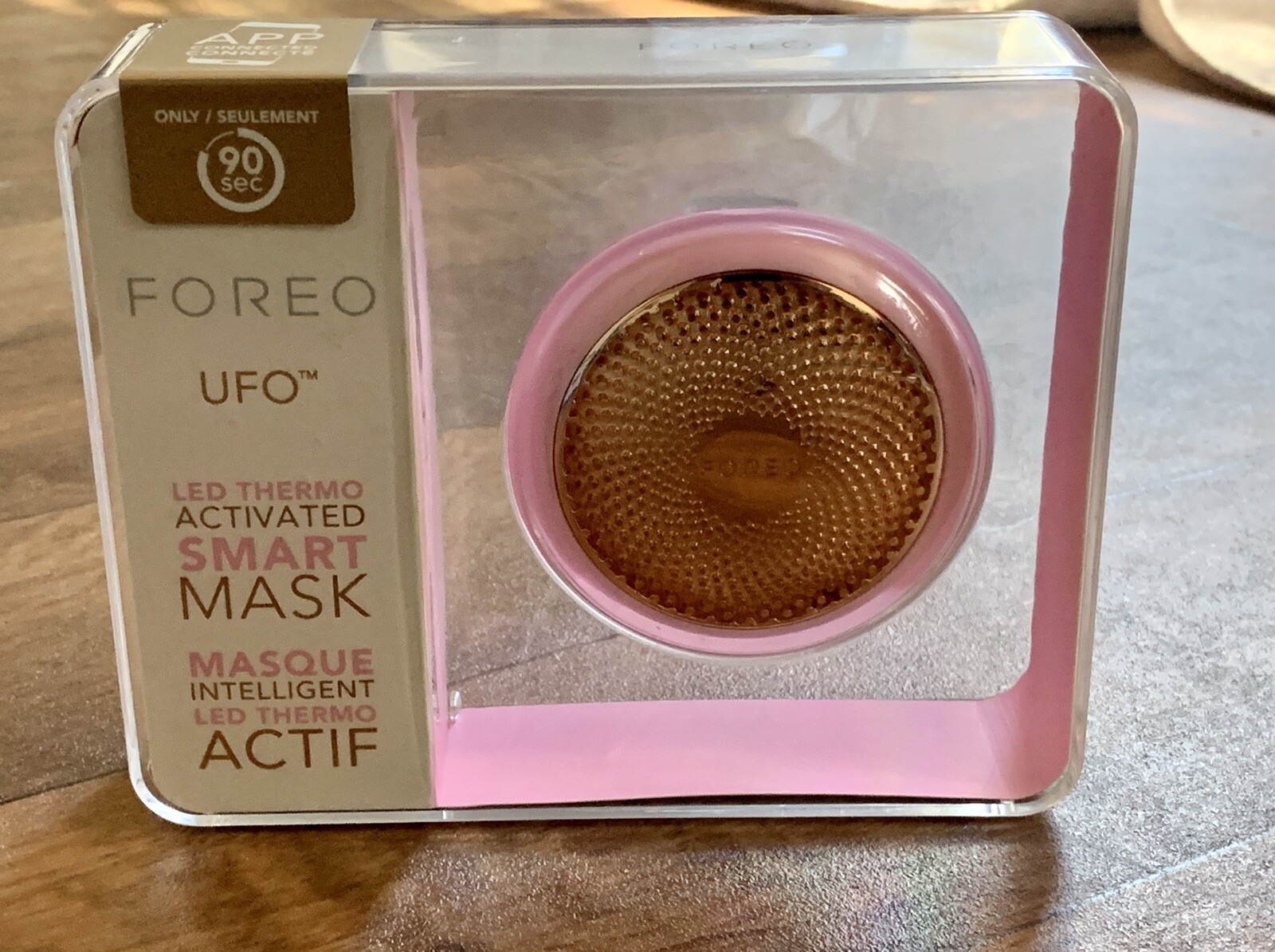 Foreo UFO Pink LED Thermo Activated Smart Mask Treatment Device New In Box