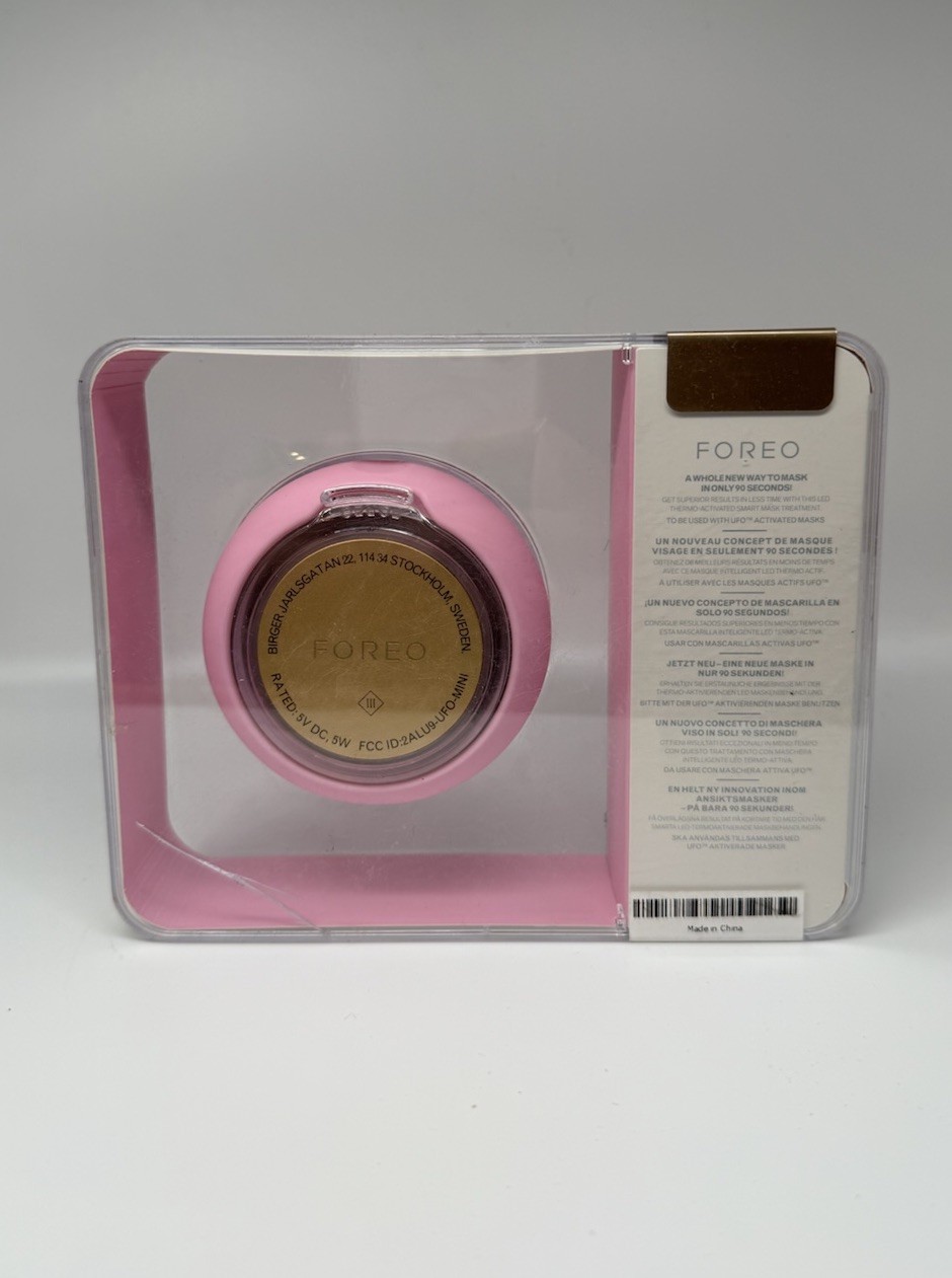 FOR CHARITY: Foreo UFO Mini Smart Mask LED Treatment Device PEARL PINK – P26