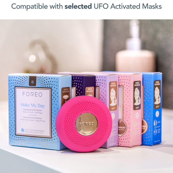 FOREO UFO Mini LED Thermo Activated Smart Mask (Fuchsia)