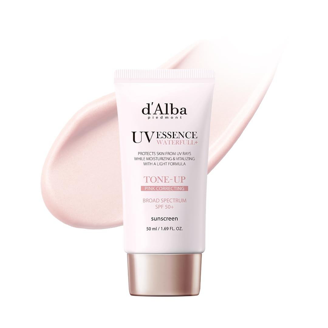 d’alba Piedmont Waterfull Tone-Up Sunscreen Serum 1.69 Fl Oz (Pack of 1)