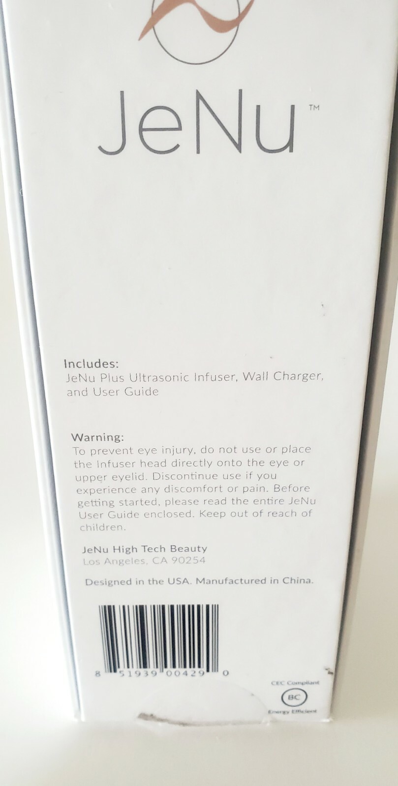 JeNu Plus Ultrasonic Infuser