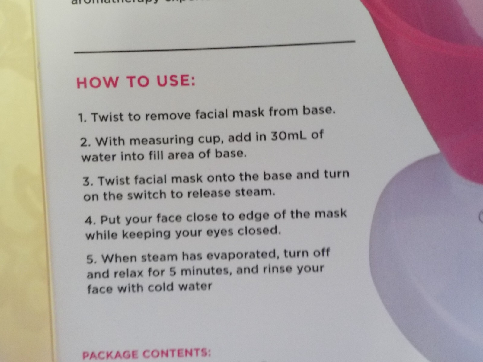 Westinghouse Facial Spa Steamer NIB Full Cover Easy Use Control Infuse Hydrates