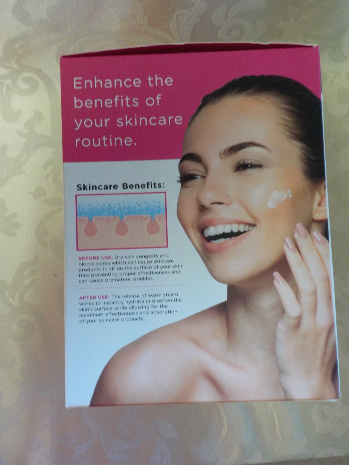 Westinghouse Facial Spa Steamer NIB Full Cover Easy Use Control Infuse Hydrates