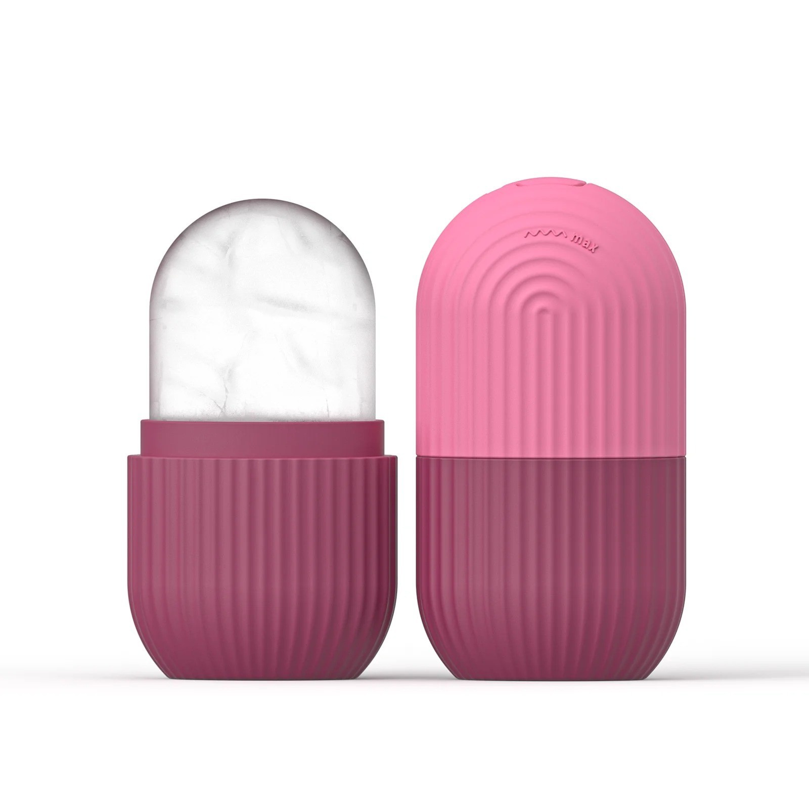 Silicone Face Ice Roller Mold Reusable Facial Ice Cube Beauty Tool