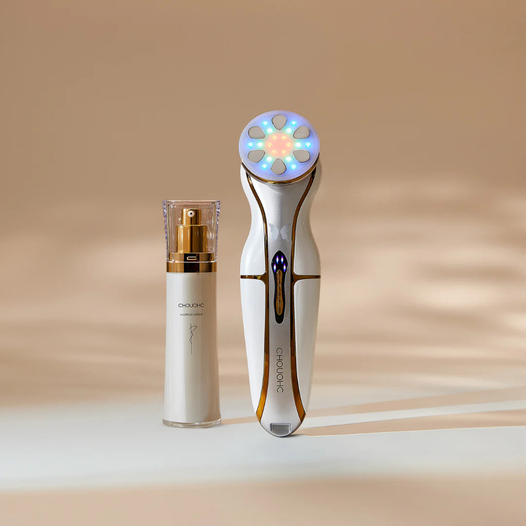 CHOUCHOU THE MORPHO LED EMS Pulse Home Skin Care Device Made in Japan New