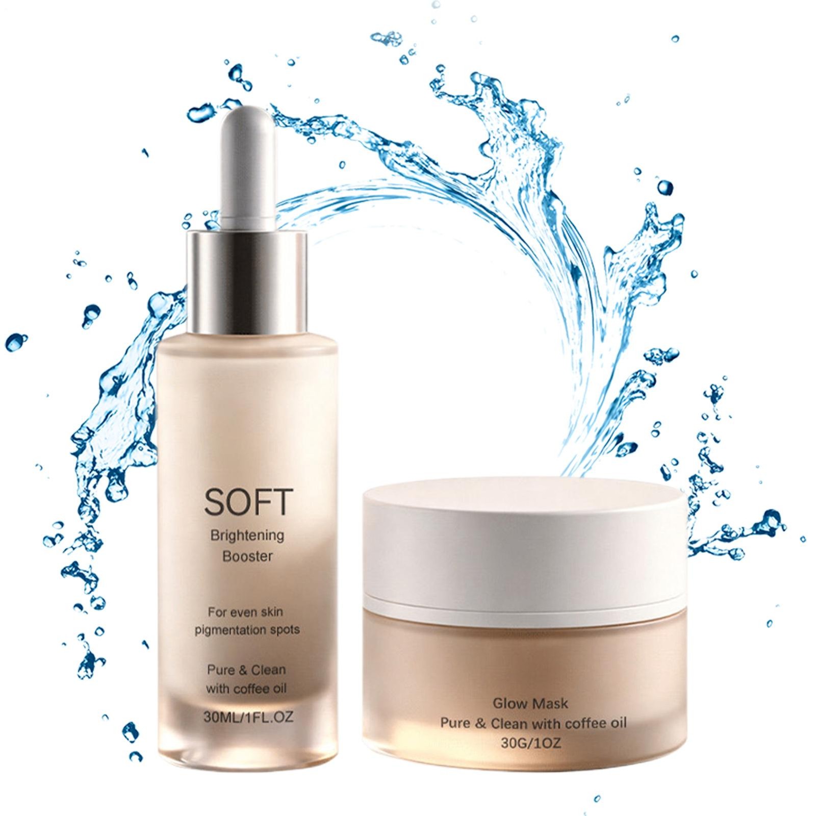 Multi-Effect Repairing Hydrating Brightening / Rejuvenating Set Soothing Masque