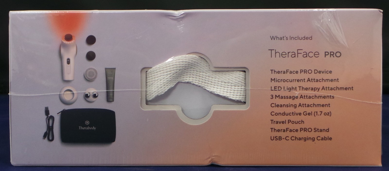 Therabody TheraFace PRO Facial Health Device – White New-Factory Sealed