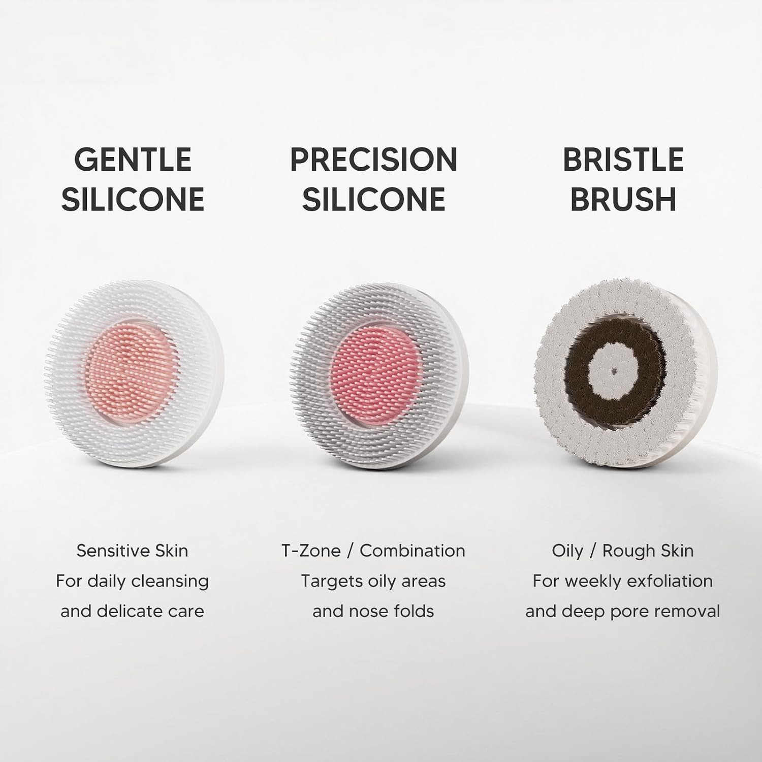 Soft Silicone Electric Face Brush for Gentle Daily Cleansing – Modern Design