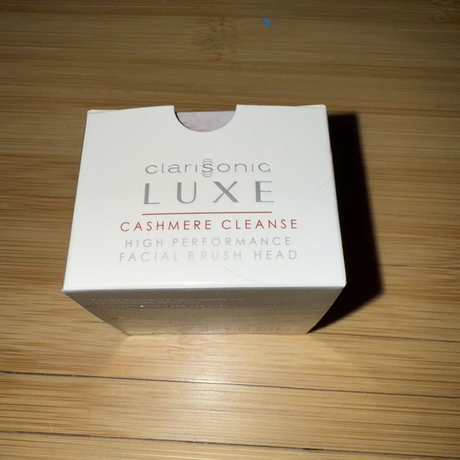 2 Clarisonic LUXE CASHMERE-STAIN PRECISION BRUSH HEAD New