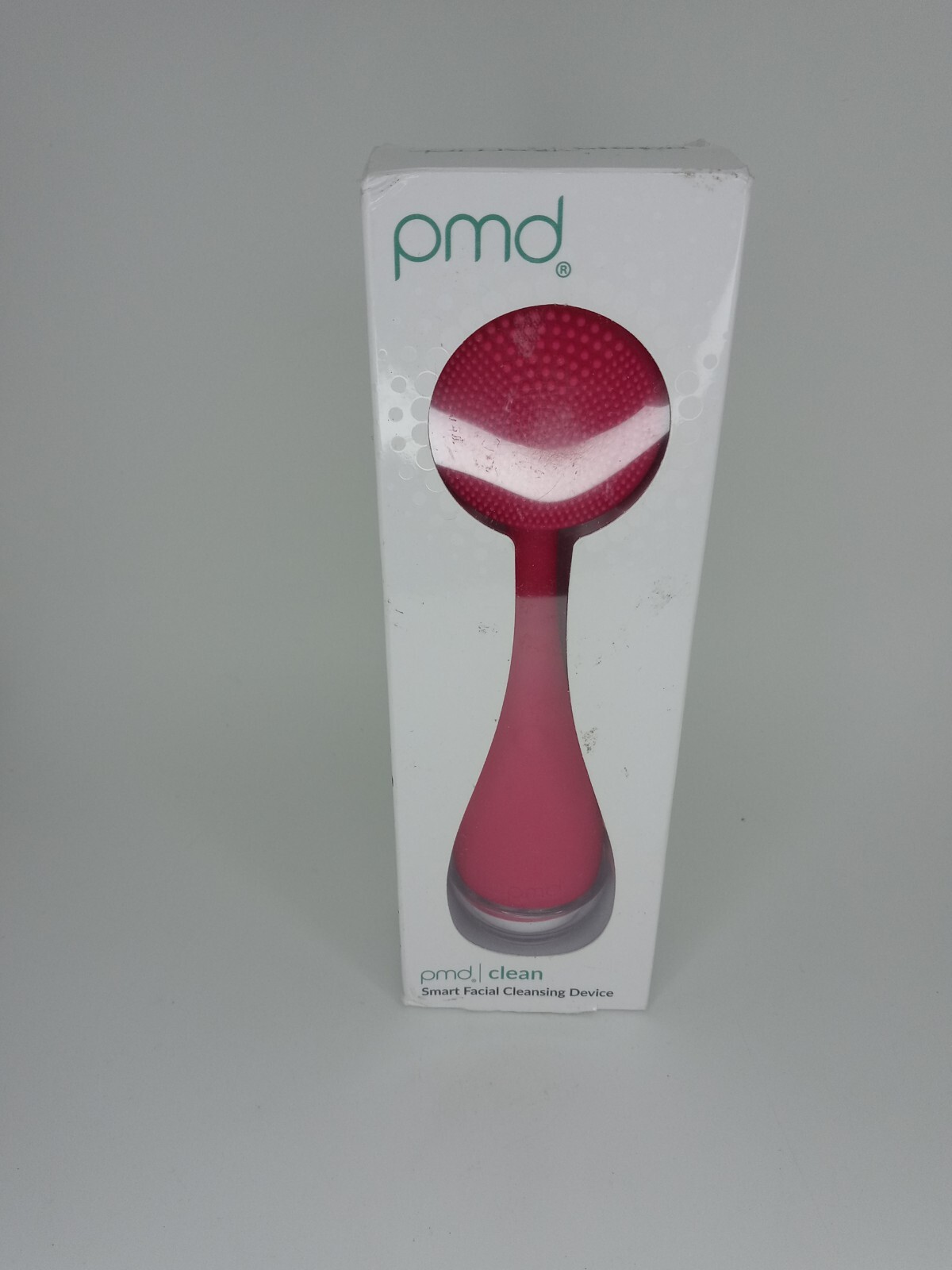PMD Clean Smart Facial Cleansing Device with Silicone Brush & Anti-Aging PINK