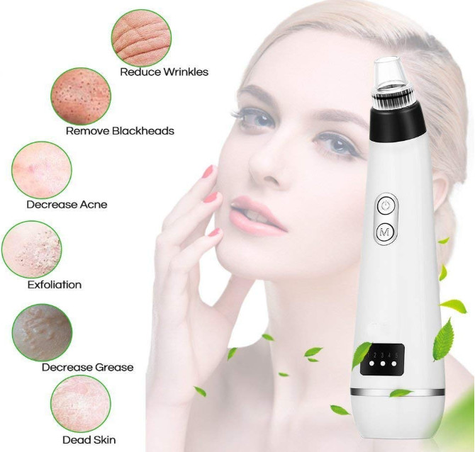 Facial Pore Vacuum Blackhead Remover Acne Vacuum Sciobella (888)