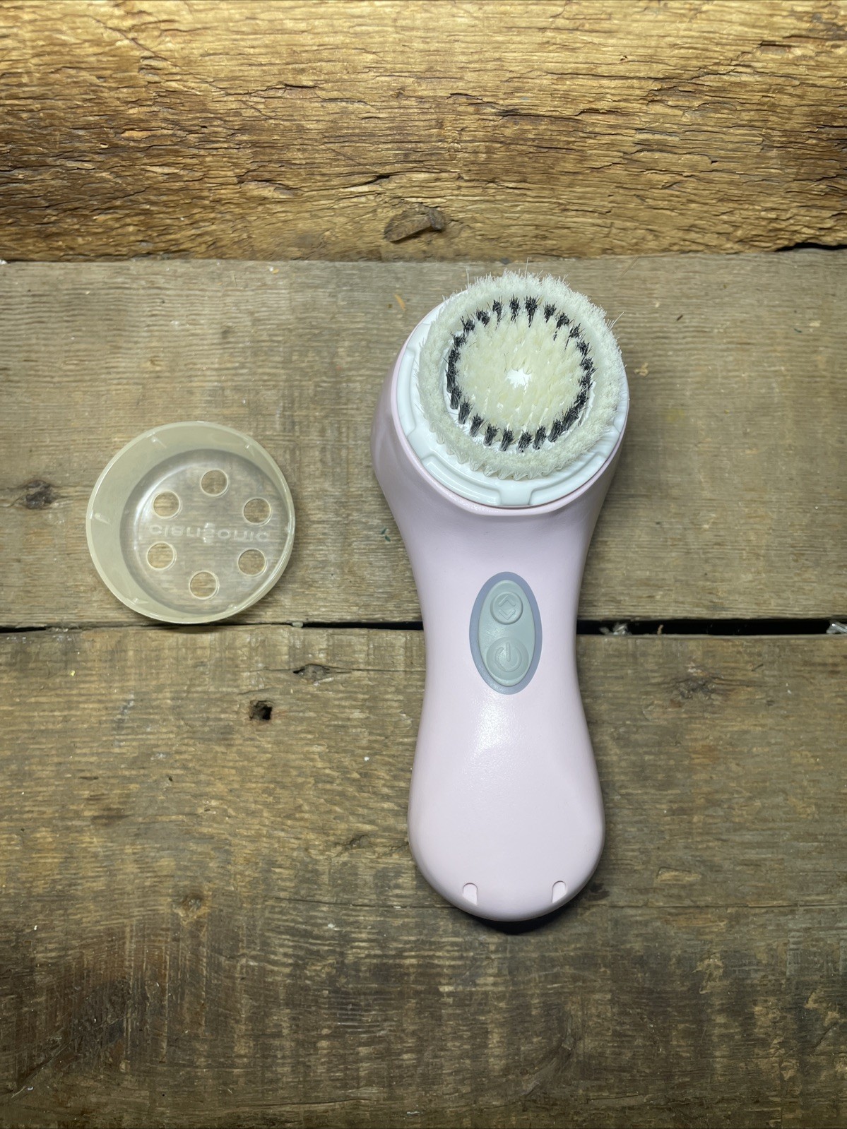 Clarisonic Pink Mia Smart Sonic Cleansing Face Brush W/Charger Case 1 Brush