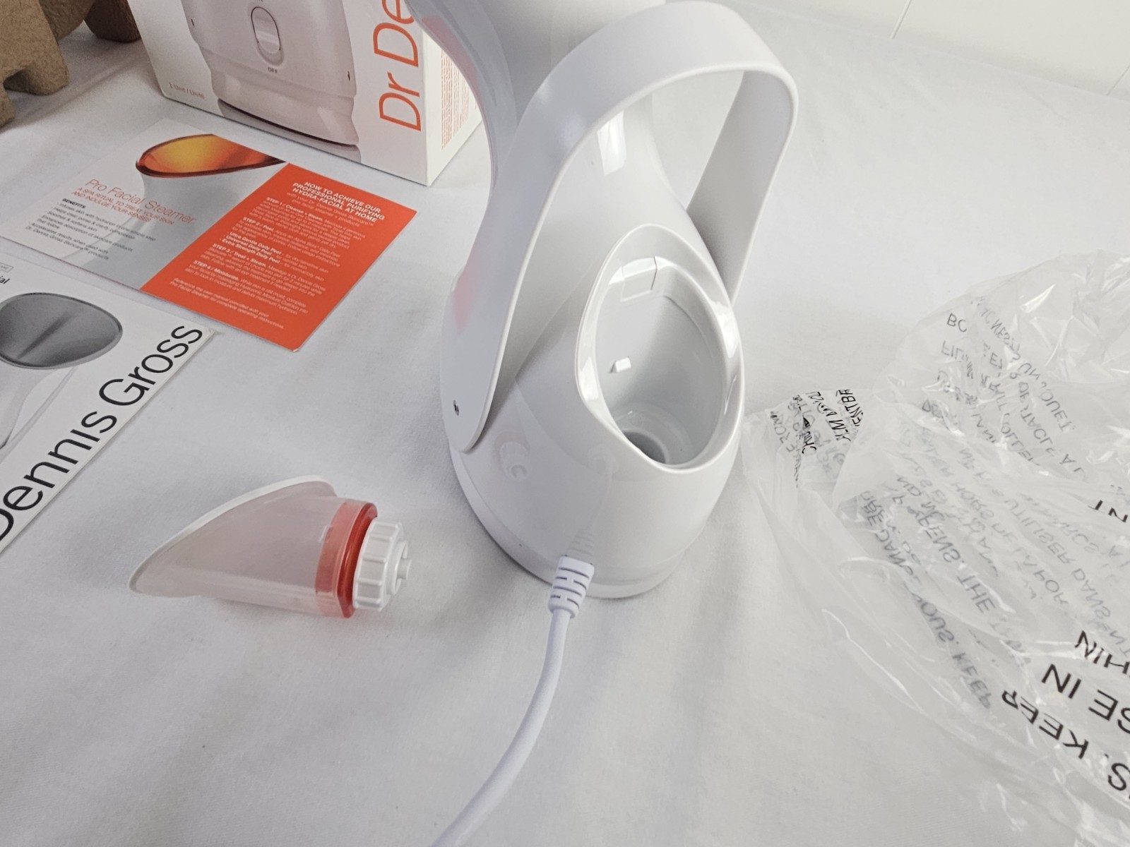 Dr. Dennis Gross Pro Facial Steamer for Facial Deep Cleaning NIB Note!