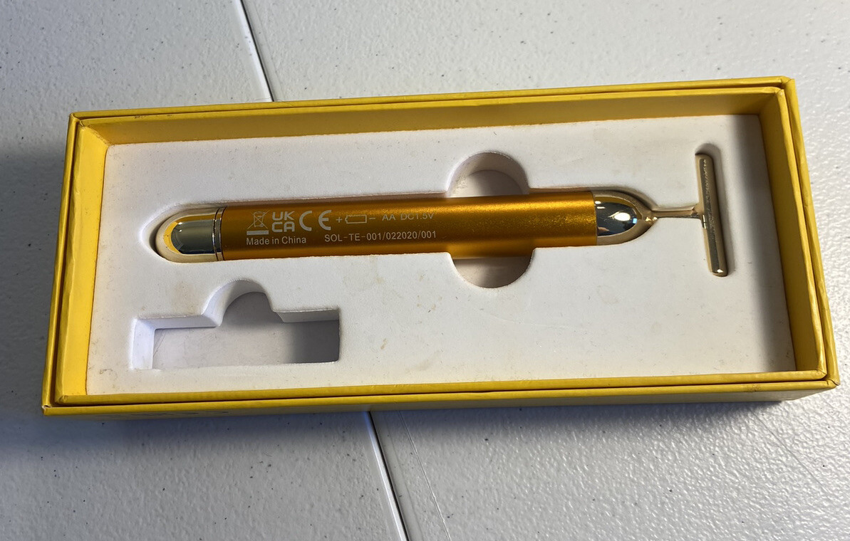 Solluna by Kimberly Snyder Vibrating Facial Wand Used – In Original Box