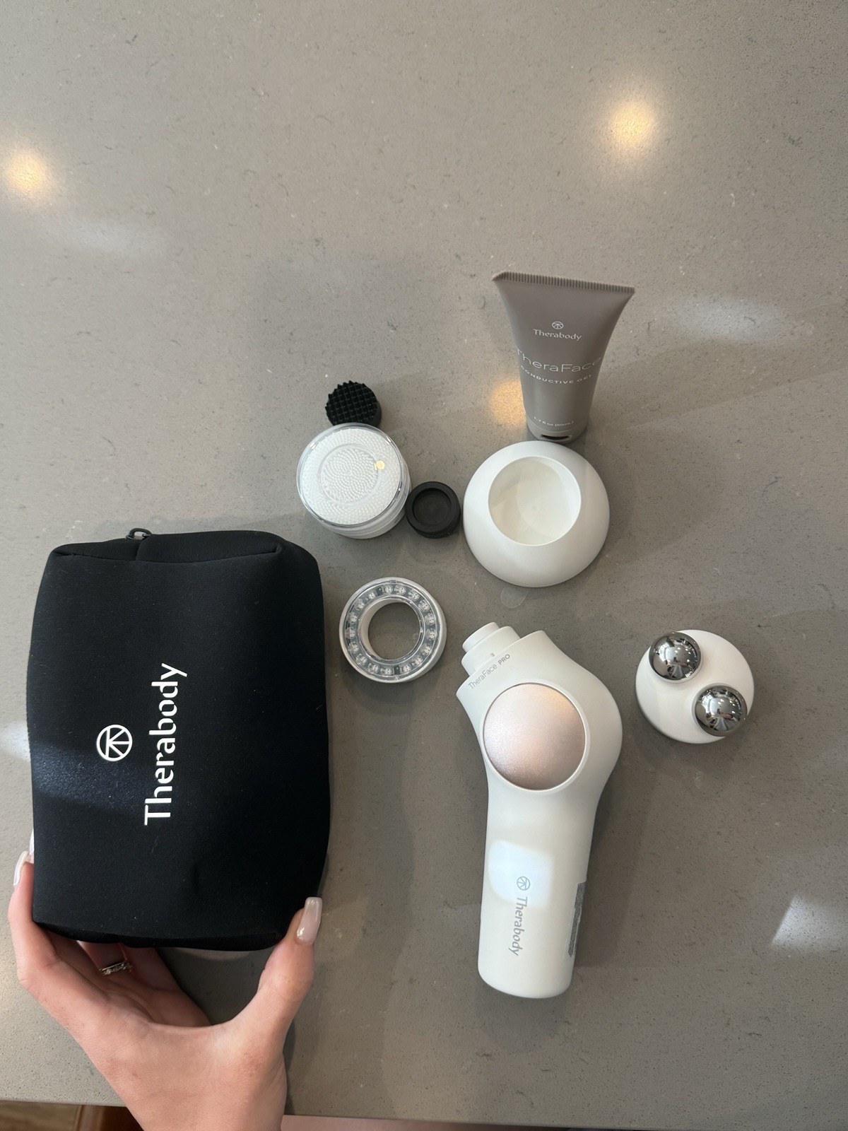 Therabody – TheraFace PRO – Multi-Use Facial Health Device – White – NEW