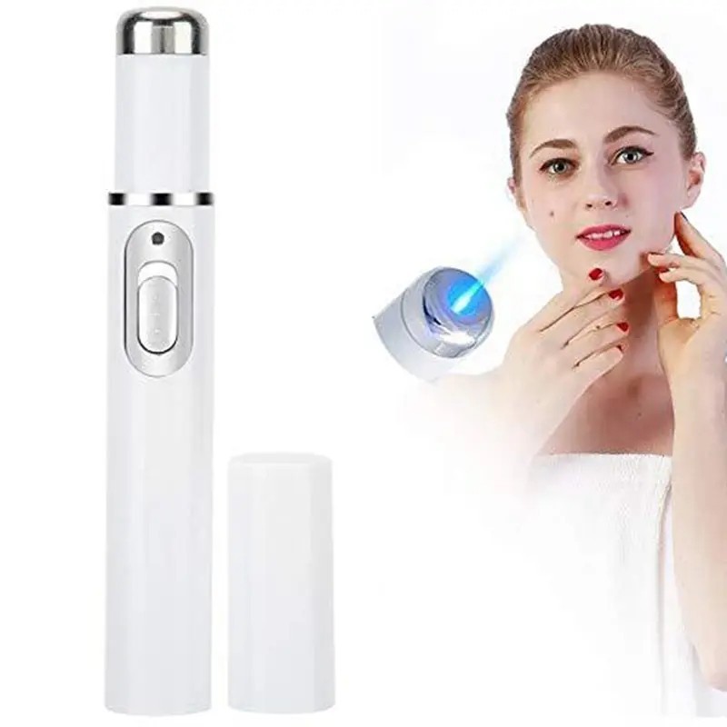 Portable Blue Light Acne Spot Treatment Pen Facial Skin Care Device
