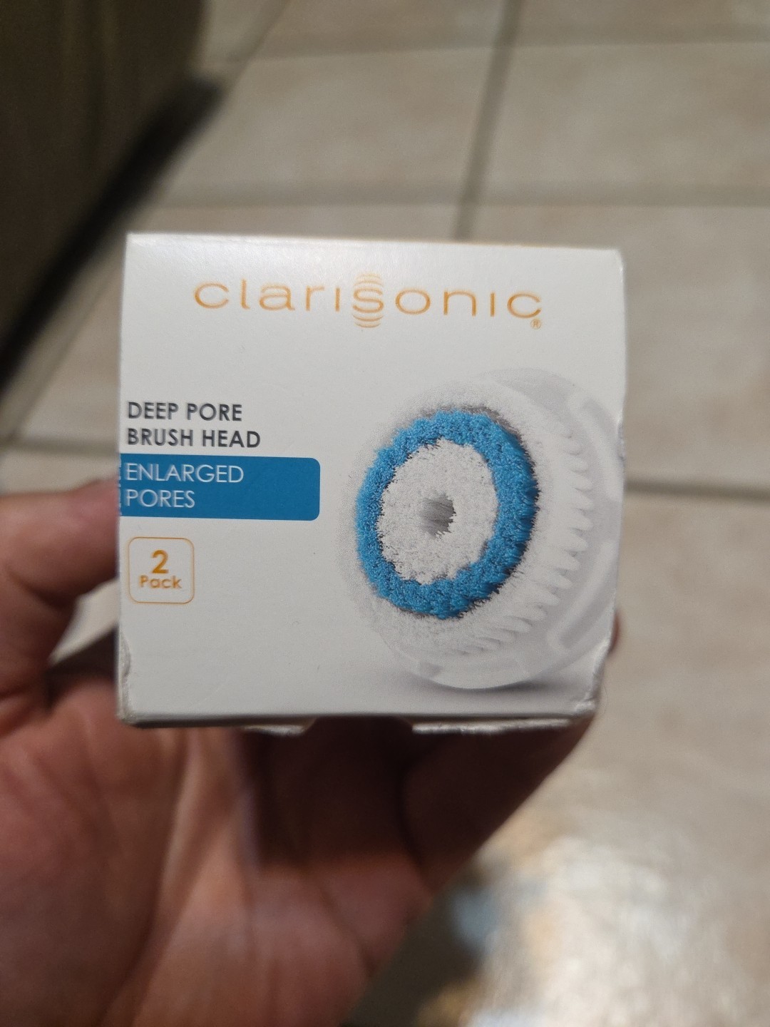 Clarisonic S1238500 Replacement Brush Head – 2 Pack
