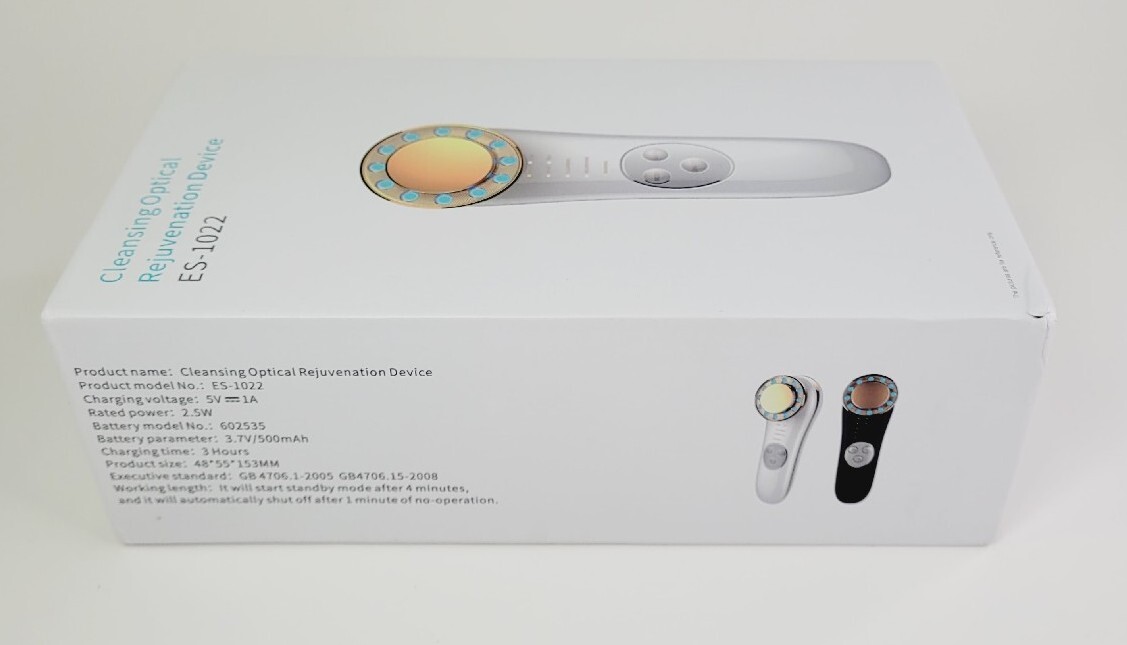Cleansing Optical Rejuvenation Device ES-1022 Facial Massager *FREE SHIPPING*