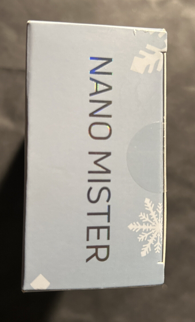 NEW and Sealed Spa Sciences Nano Mister Facial Mist Sprayer w/ Skin Analyzer