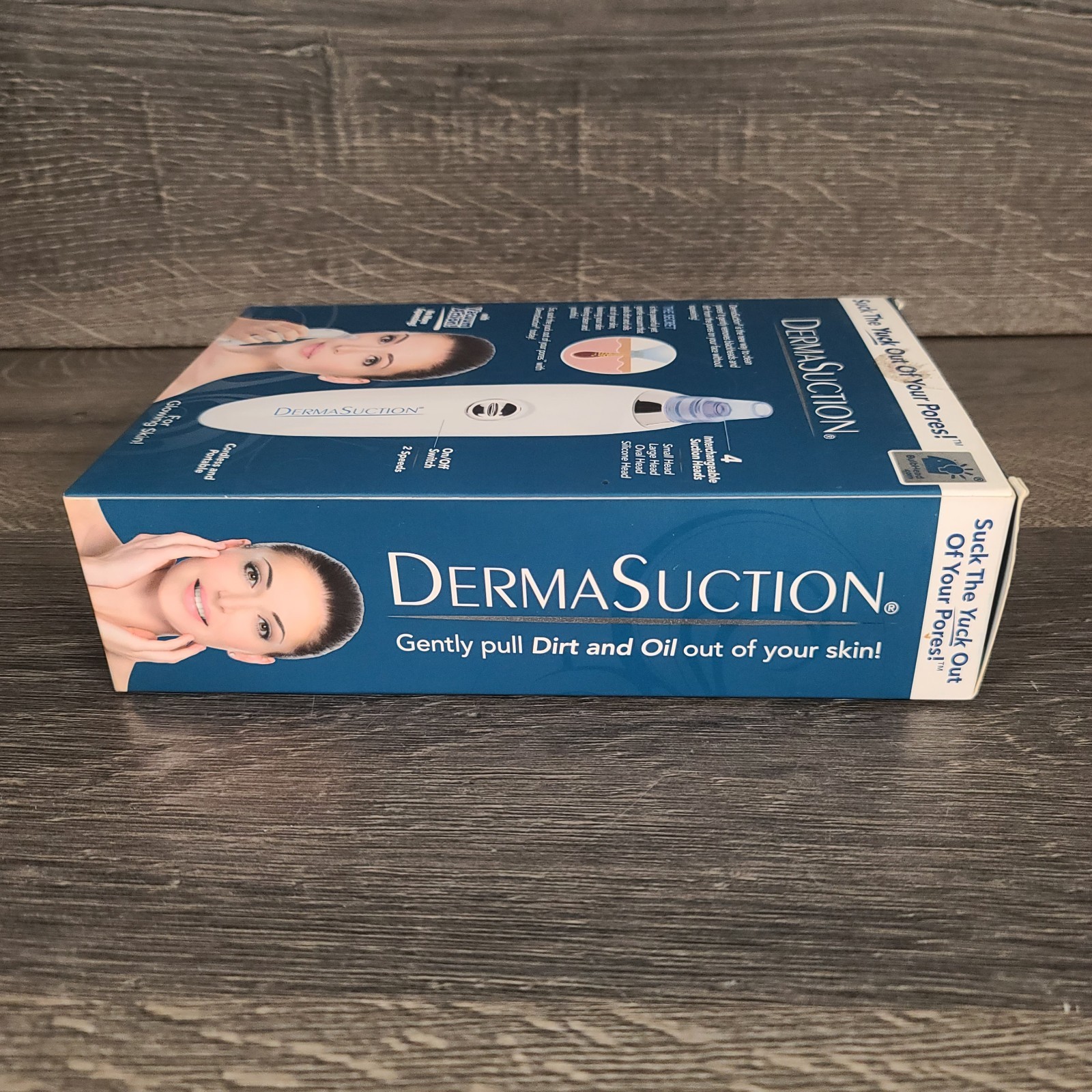 New Open Box DermaSuction Pore Cleaning Device With Vacuum Action