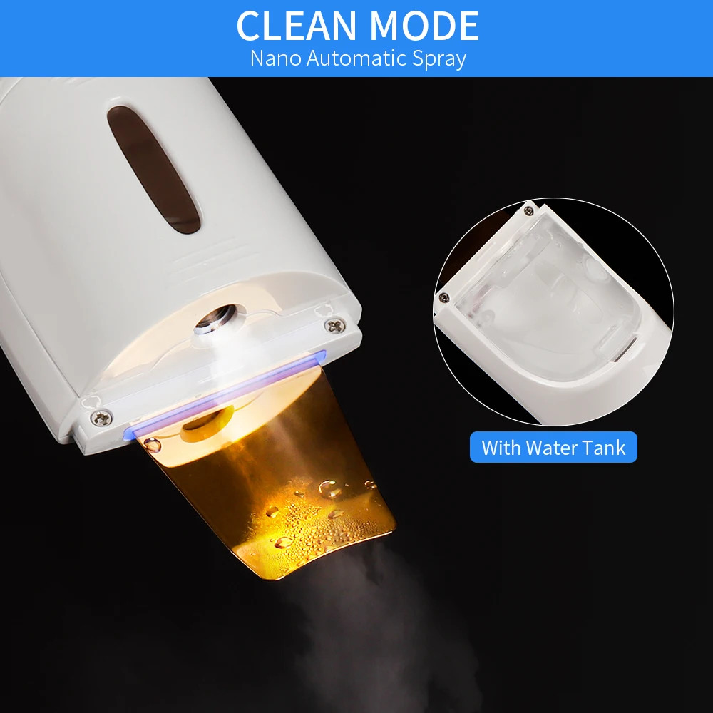 Ultrasonic Facial Spatula 24kHz – Pore Cleaner & Blackhead Remover Tool