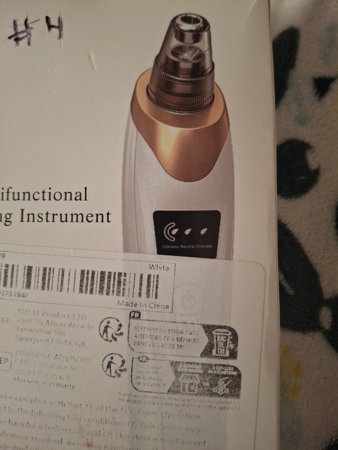 Multifunctional Cleaning Instrument For Face