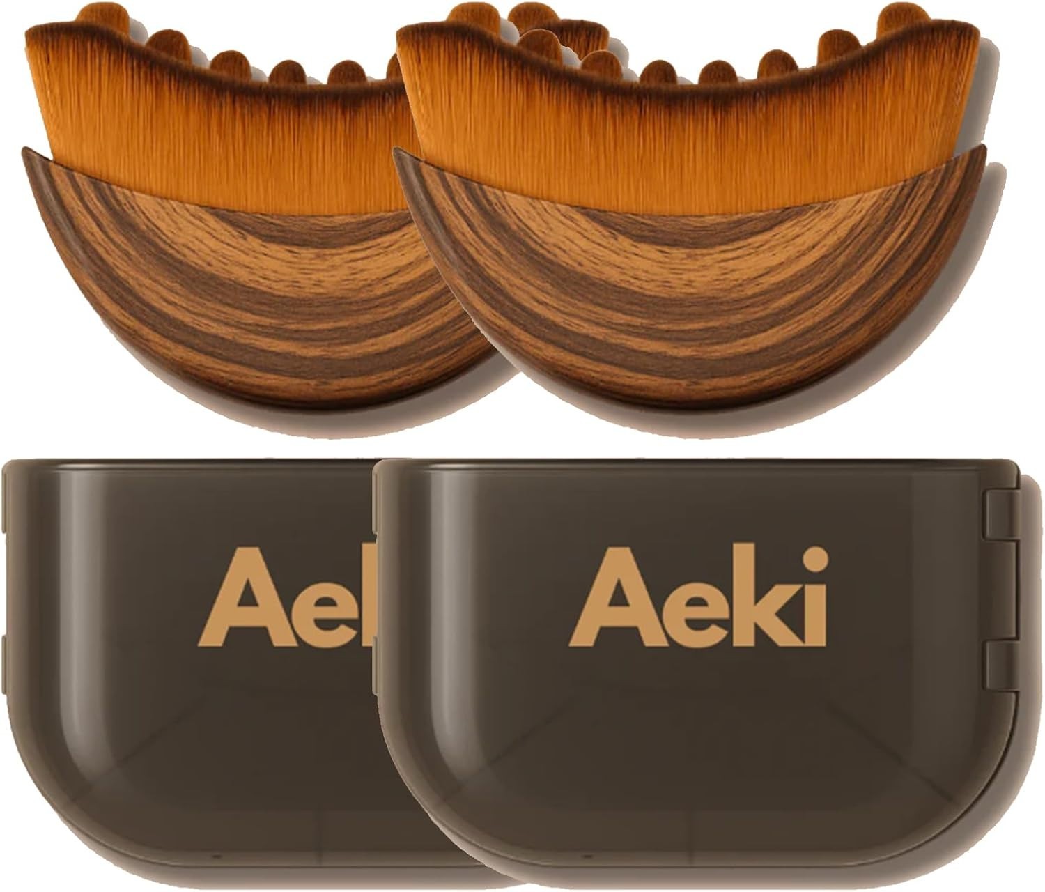 Aeki Lymphatic Face Brush Set – Ergonomic, Soothing & Radiant Skin Enhancer