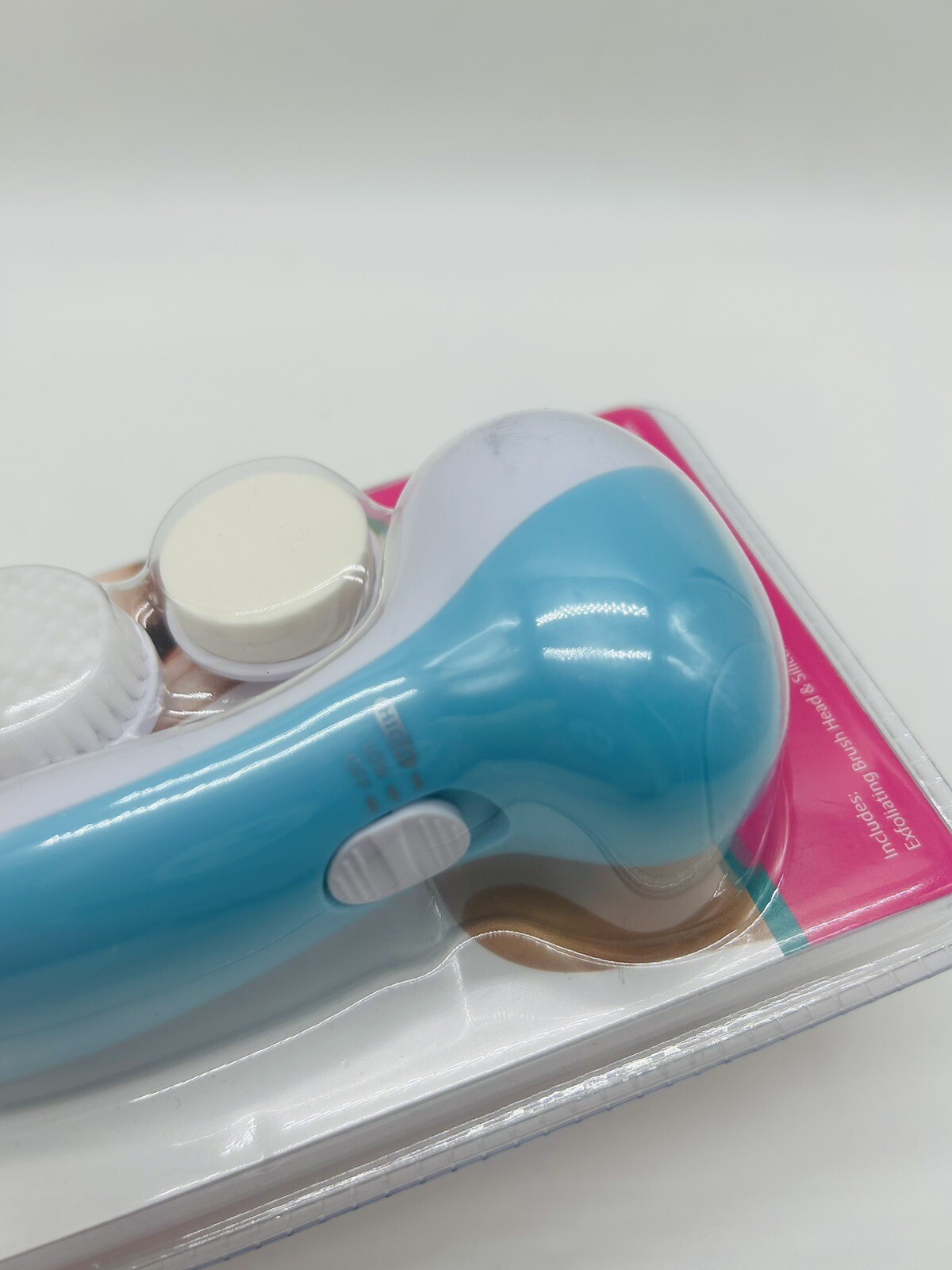 Jacent 2-in-1 Power Facial Cleansing Brush NEW SEALED