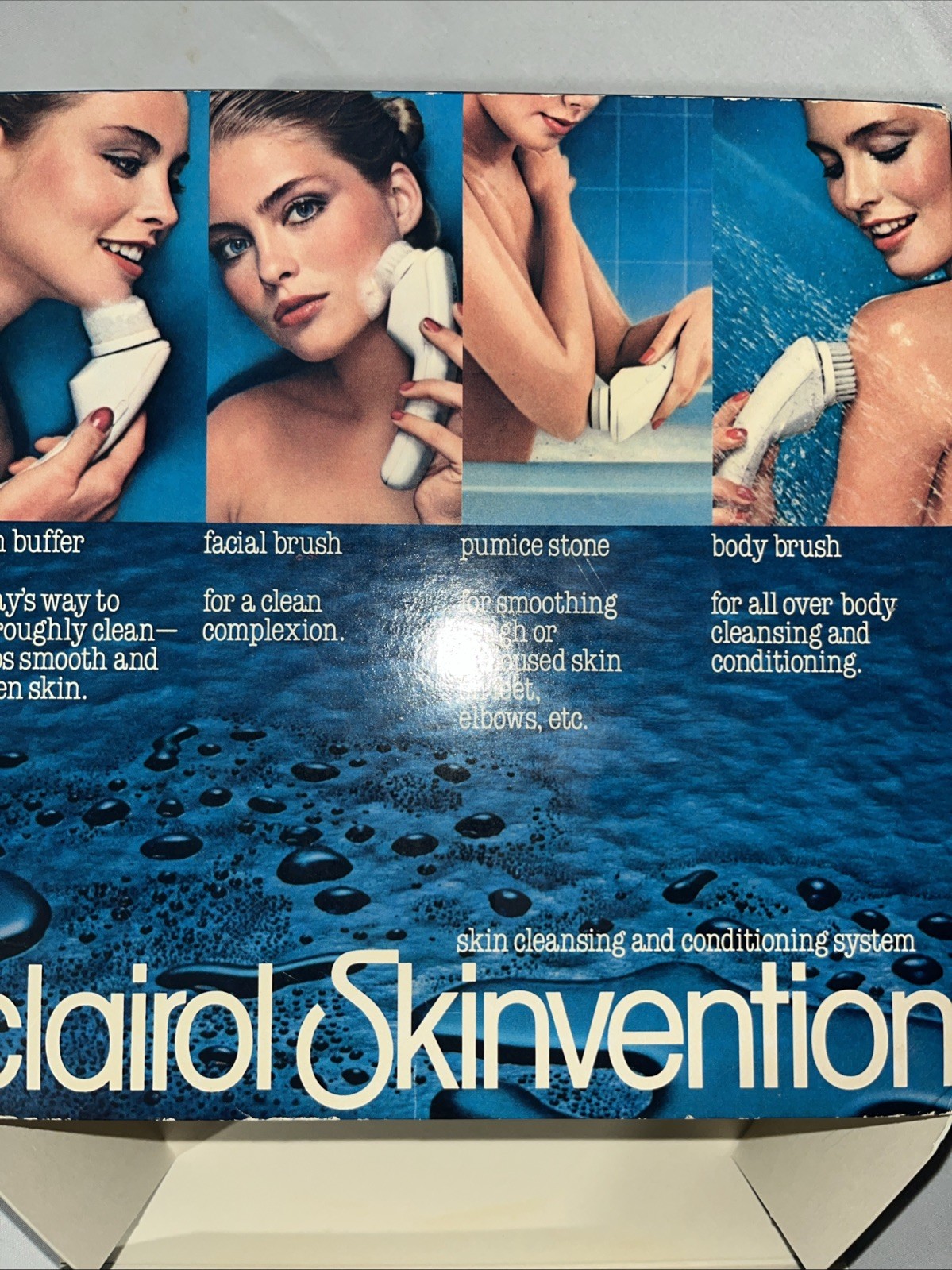 VTG 1980 Clairol Skinvention Immersible Skin Cleaning & Conditioning System NEW